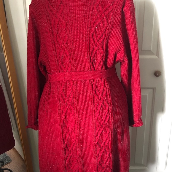 🌿Talbots red sweater🌿 - Picture 2 of 3